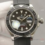 Swiss Quality Copy Rolex Yacht-Master 40 Stainless Steel Oysterflex Watch_th.jpg